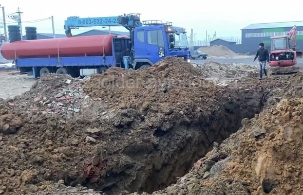 Монтаж газгольдера Реал Инвест под ключ в Ногинске подземно