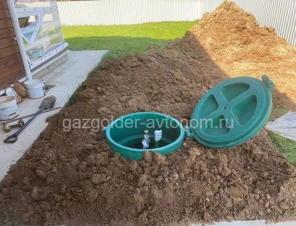 Подземный газгольдер Спецгаз установка под ключ в Ногинске